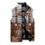 Oktoberfest Lederhosen Costume Sleeveless Puffer Jacket German Beer Festival - Wonder Print Shop