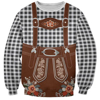 Oktoberfest Lederhosen Costume Sweatshirt German Beer Festival - Wonder Print Shop