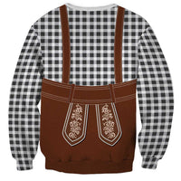 Oktoberfest Lederhosen Costume Sweatshirt German Beer Festival - Wonder Print Shop