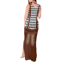 Oktoberfest Lederhosen Costume Tank Maxi Dress German Beer Festival - Wonder Print Shop