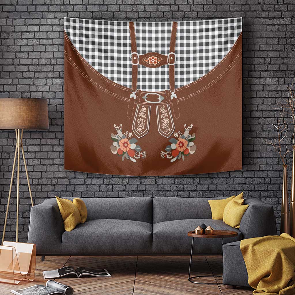 Oktoberfest Lederhosen Costume Tapestry German Beer Festival - Wonder Print Shop