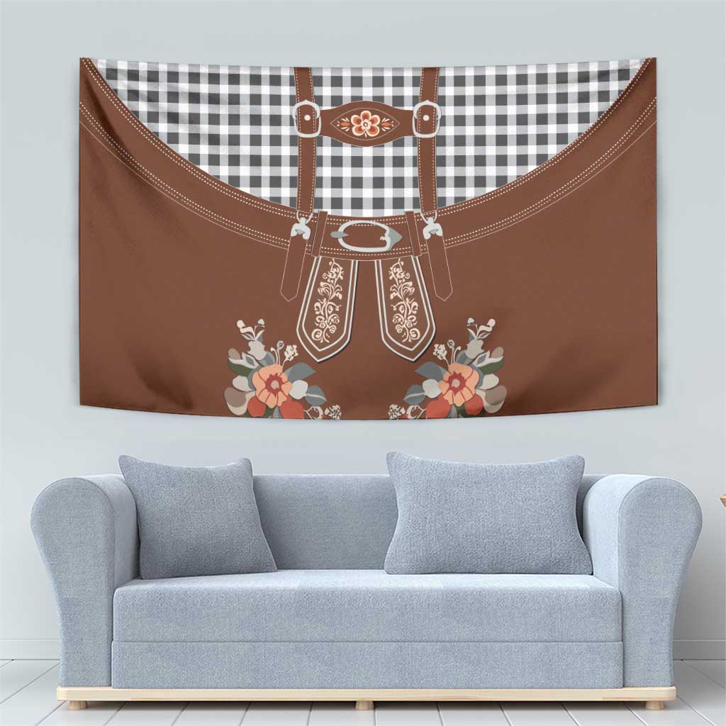 Oktoberfest Lederhosen Costume Tapestry German Beer Festival - Wonder Print Shop