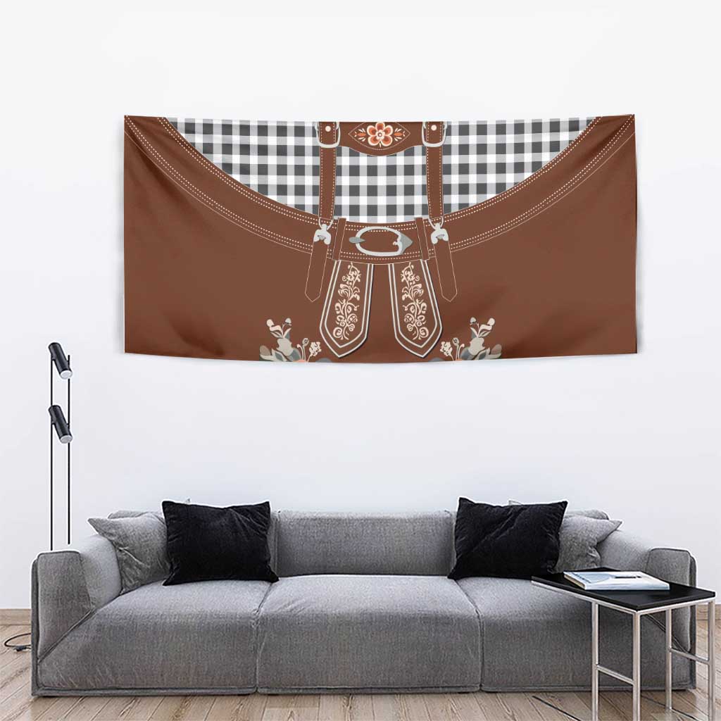 Oktoberfest Lederhosen Costume Tapestry German Beer Festival - Wonder Print Shop
