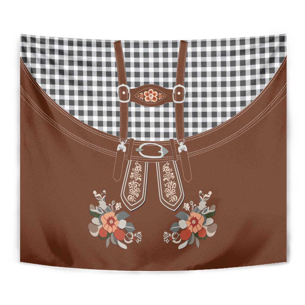 Oktoberfest Lederhosen Costume Tapestry German Beer Festival - Wonder Print Shop