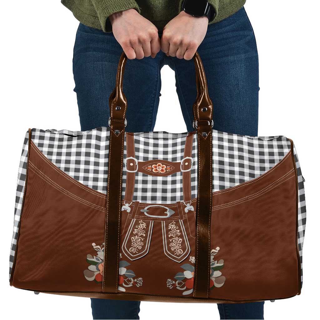 Oktoberfest Lederhosen Costume Travel Bag German Beer Festival - Wonder Print Shop
