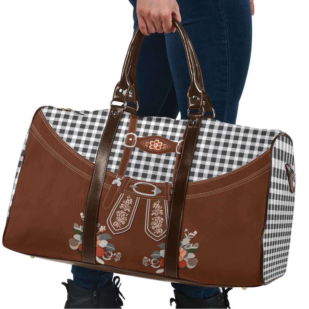 Oktoberfest Lederhosen Costume Travel Bag German Beer Festival - Wonder Print Shop