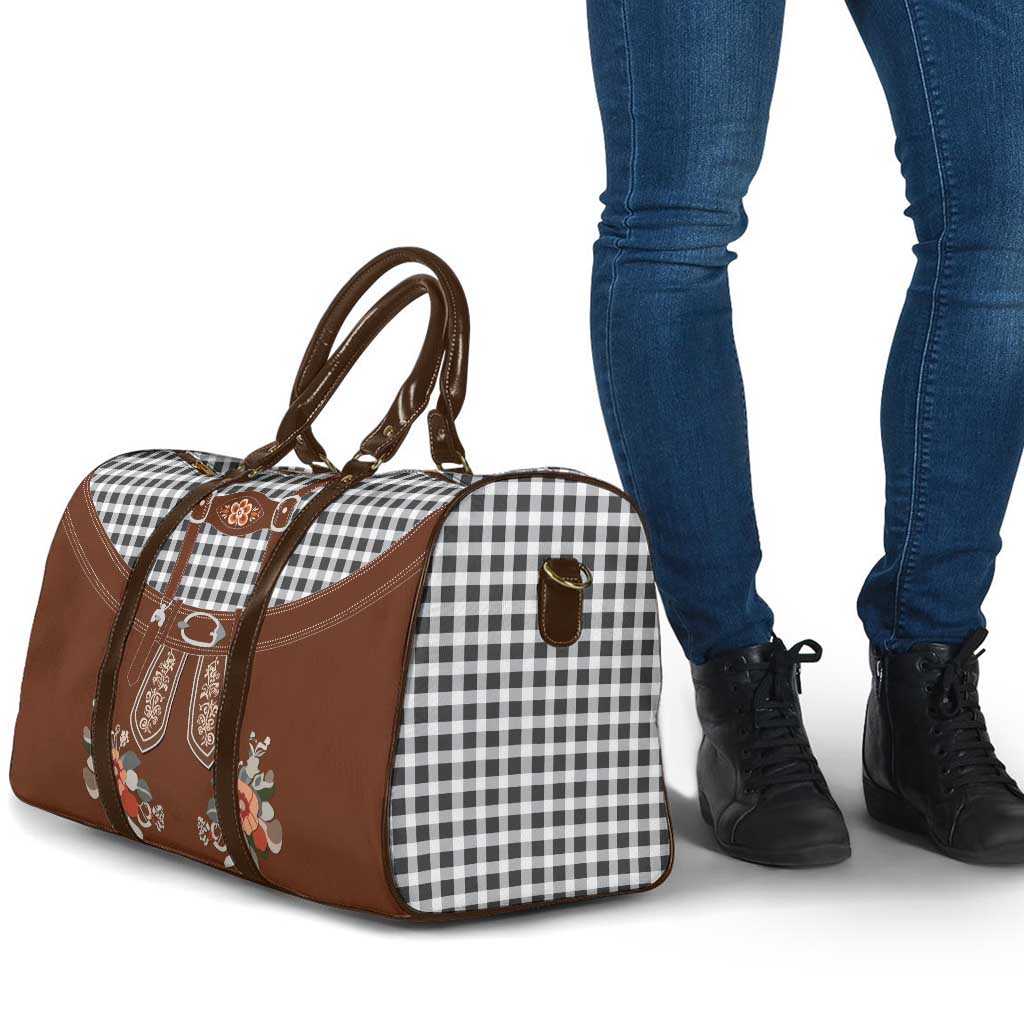 Oktoberfest Lederhosen Costume Travel Bag German Beer Festival - Wonder Print Shop