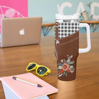 Oktoberfest Lederhosen Costume Tumbler With Handle German Beer Festival - Wonder Print Shop