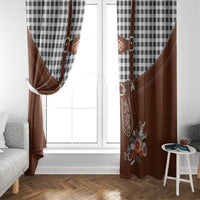 Oktoberfest Lederhosen Costume Window Curtain German Beer Festival - Wonder Print Shop