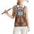 Oktoberfest Lederhosen Costume Women Sleeveless Polo Shirt German Beer Festival - Wonder Print Shop