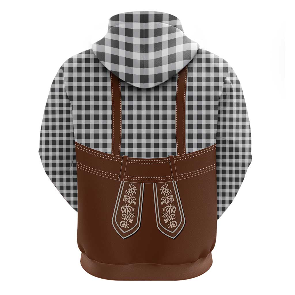 Oktoberfest Lederhosen Costume Zip Hoodie German Beer Festival - Wonder Print Shop
