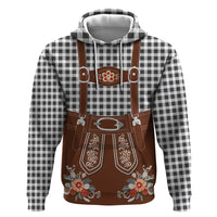 Oktoberfest Lederhosen Costume Zip Hoodie German Beer Festival - Wonder Print Shop