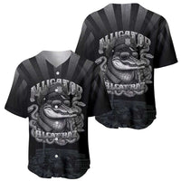 Alligator Alcatraz Police Baseball Jersey Prison Florida Everglades - Wonder Print Shop