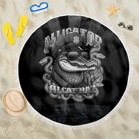 Alligator Alcatraz Police Beach Blanket Prison Florida Everglades - Wonder Print Shop