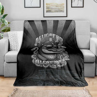 Alligator Alcatraz Police Blanket Prison Florida Everglades - Wonder Print Shop