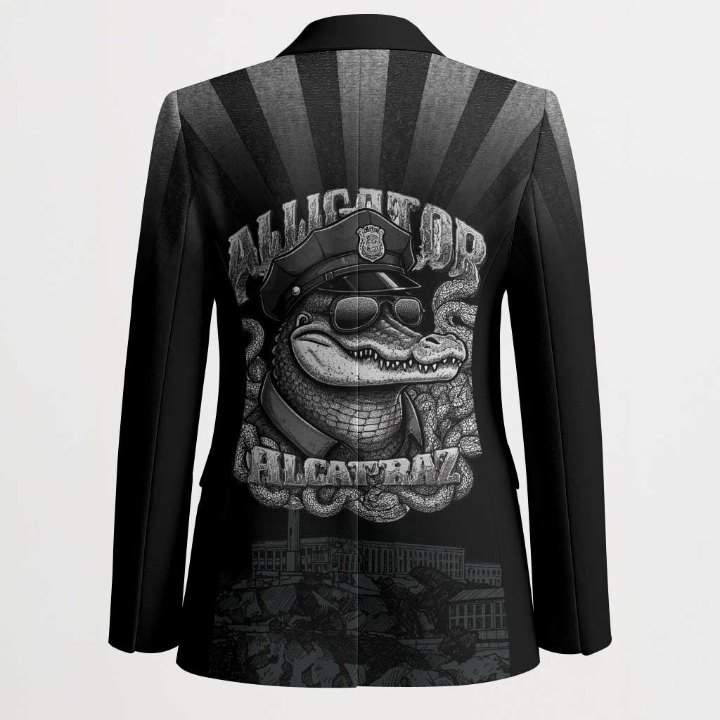 Alligator Alcatraz Police Blazer Prison Florida Everglades - Wonder Print Shop