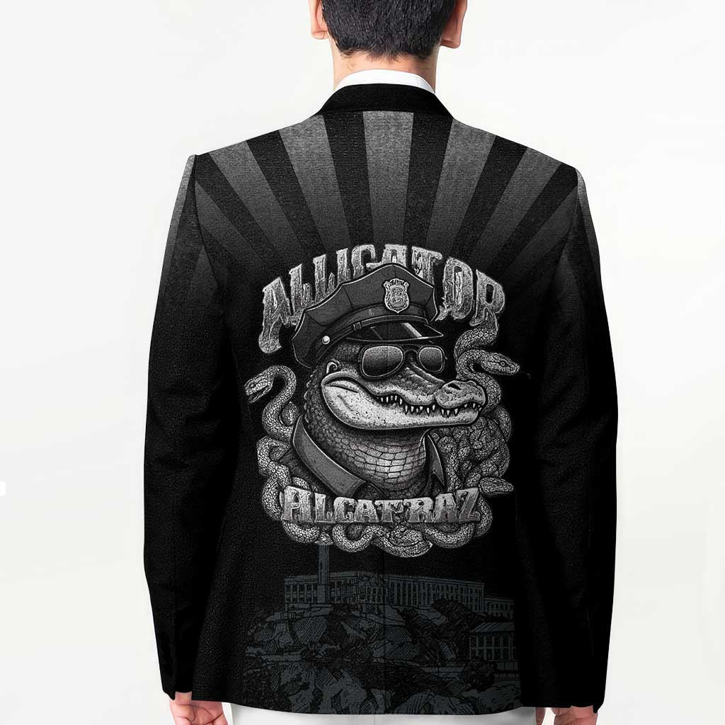 Alligator Alcatraz Police Blazer Prison Florida Everglades - Wonder Print Shop