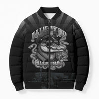 Alligator Alcatraz Police Bomber Puffer Jacket Prison Florida Everglades - Wonder Print Shop