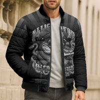 Alligator Alcatraz Police Bomber Puffer Jacket Prison Florida Everglades - Wonder Print Shop