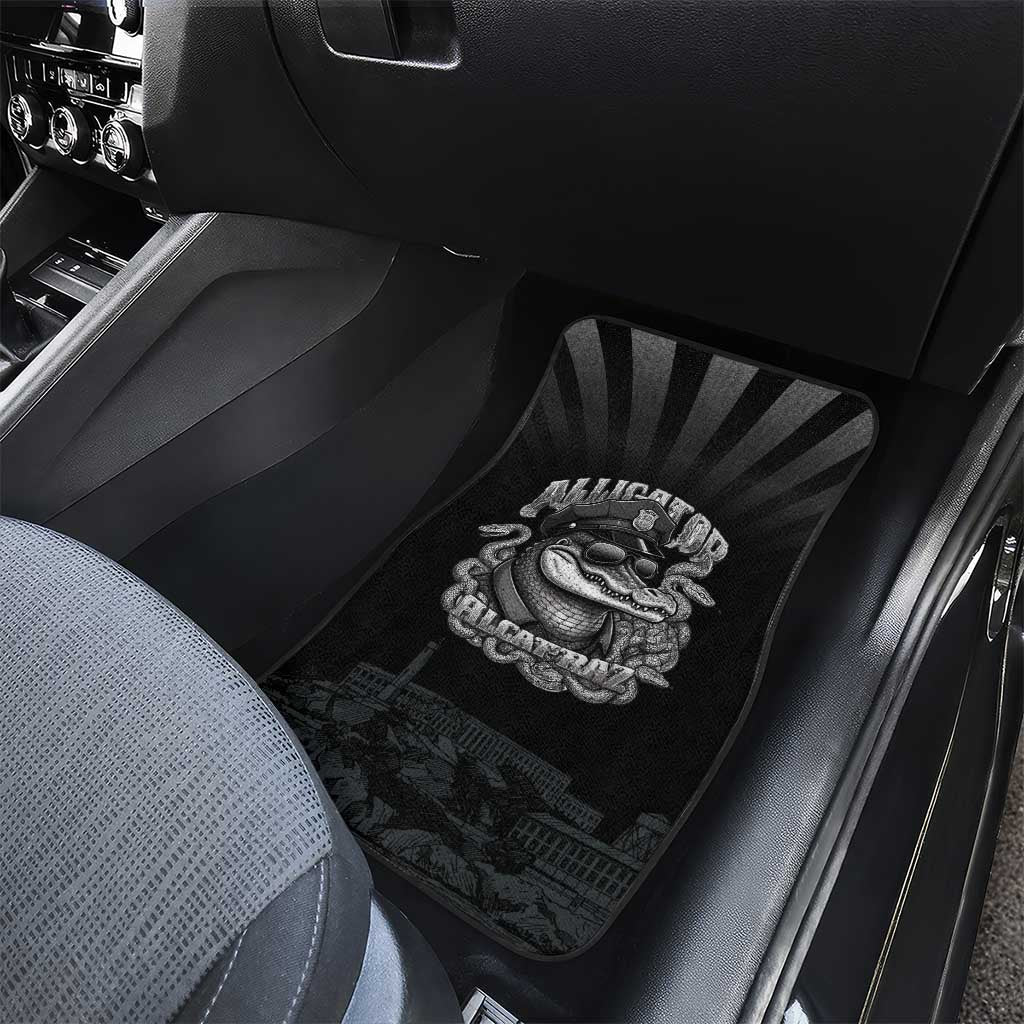 Alligator Alcatraz Police Car Mats Prison Florida Everglades - Wonder Print Shop