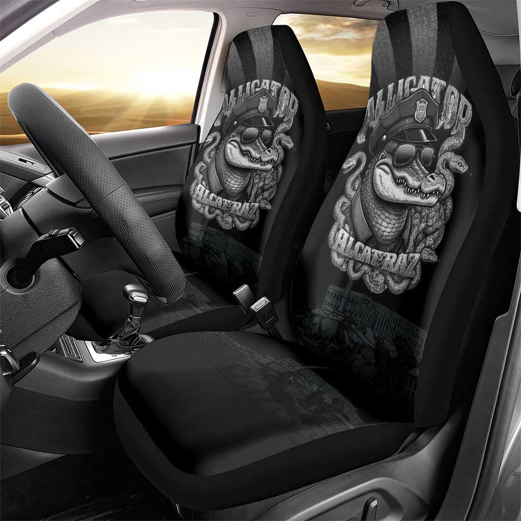 Alligator Alcatraz Police Car Seat Cover Prison Florida Everglades - Wonder Print Shop