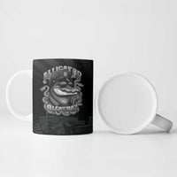 Alligator Alcatraz Police Ceramic Mug Prison Florida Everglades - Wonder Print Shop