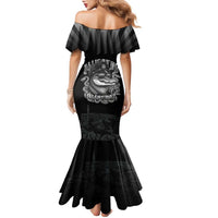 Alligator Alcatraz Police Family Matching Mermaid Dress and Hawaiian Shirt Prison Florida Everglades - Wonder Print Shop