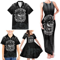 Alligator Alcatraz Police Family Matching Tank Maxi Dress and Hawaiian Shirt Prison Florida Everglades - Wonder Print Shop