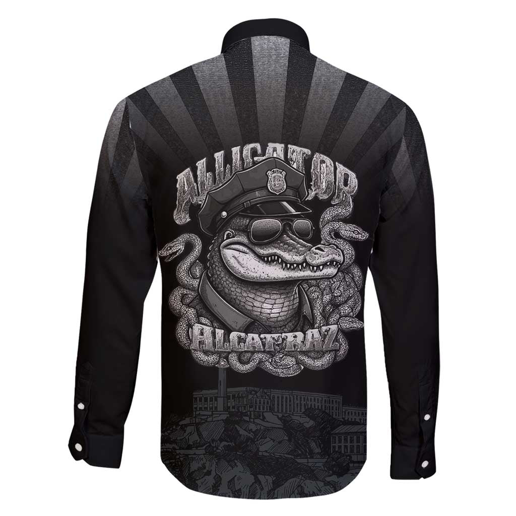 Alligator Alcatraz Police Family Matching Tank Maxi Dress and Hawaiian Shirt Prison Florida Everglades - Wonder Print Shop