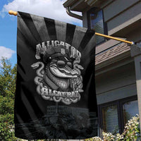 Alligator Alcatraz Police Garden Flag Prison Florida Everglades - Wonder Print Shop