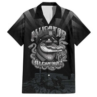 Alligator Alcatraz Police Hawaiian Shirt Prison Florida Everglades - Wonder Print Shop