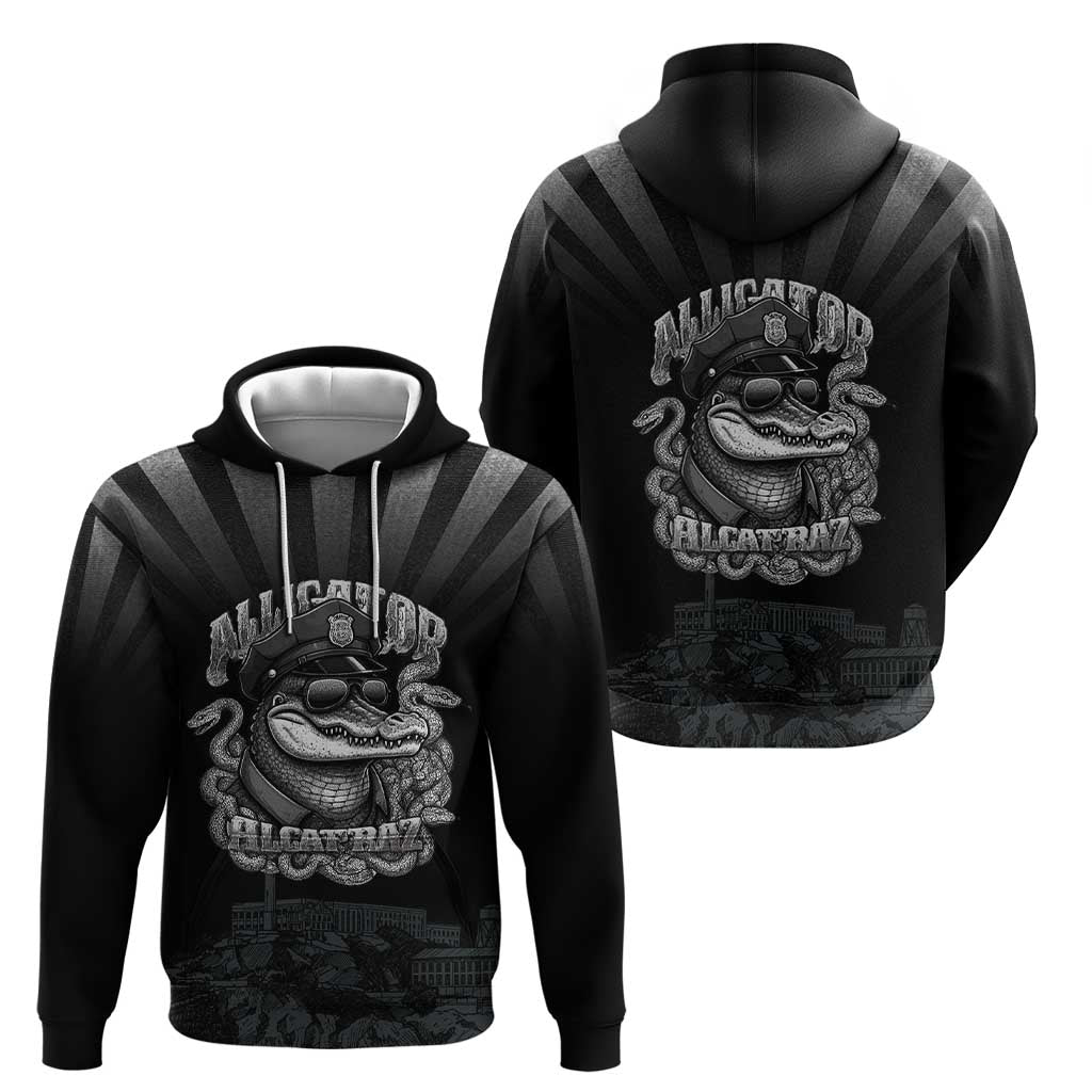 Alligator Alcatraz Police Hoodie Prison Florida Everglades - Wonder Print Shop
