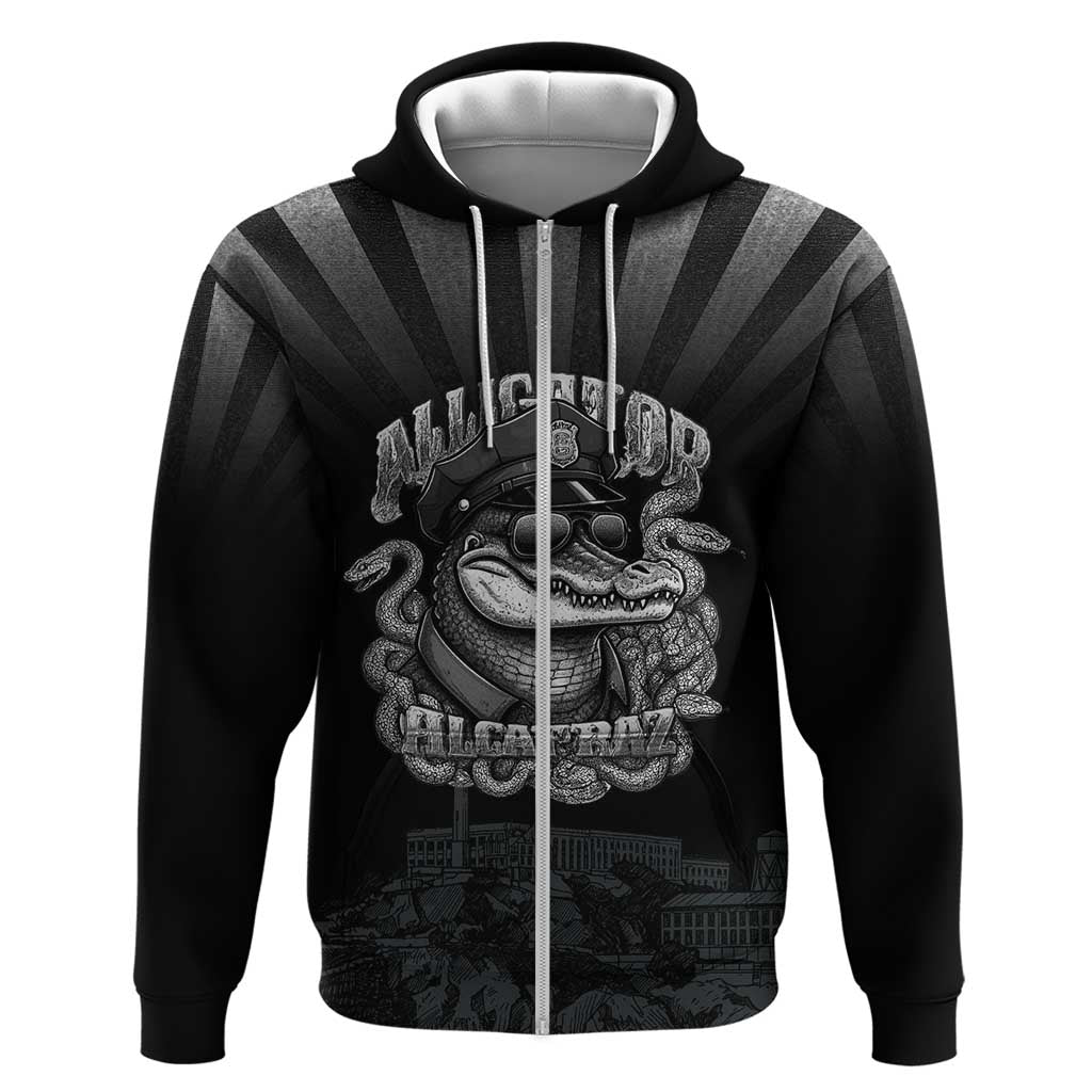 Alligator Alcatraz Police Hoodie Prison Florida Everglades - Wonder Print Shop