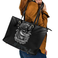 Alligator Alcatraz Police Leather Tote Bag Prison Florida Everglades - Wonder Print Shop