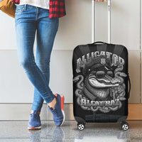 Alligator Alcatraz Police Luggage Cover Prison Florida Everglades - Wonder Print Shop