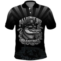 Alligator Alcatraz Police Polo Shirt Prison Florida Everglades - Wonder Print Shop