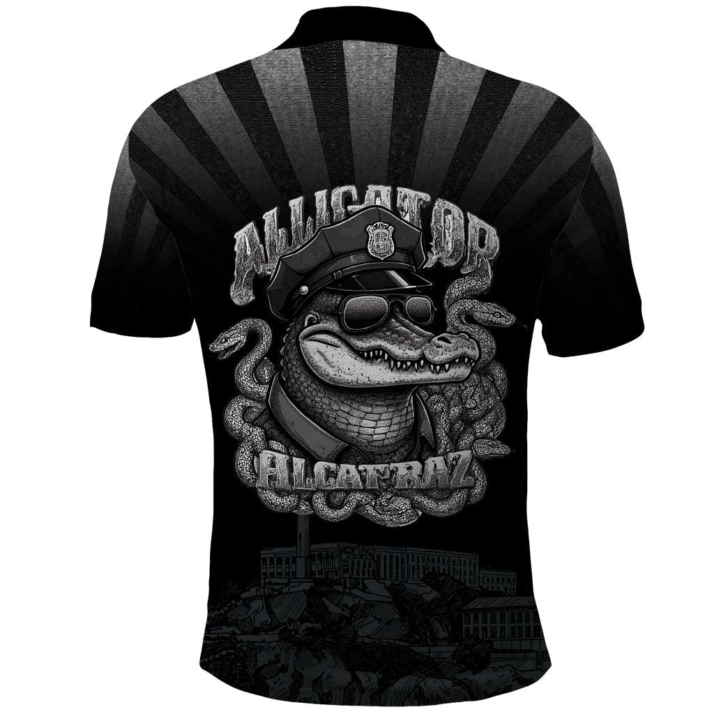 Alligator Alcatraz Police Polo Shirt Prison Florida Everglades - Wonder Print Shop