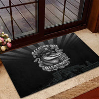 Alligator Alcatraz Police Rubber Doormat Prison Florida Everglades - Wonder Print Shop