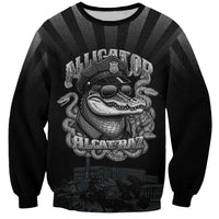 Alligator Alcatraz Police Sweatshirt Prison Florida Everglades - Wonder Print Shop