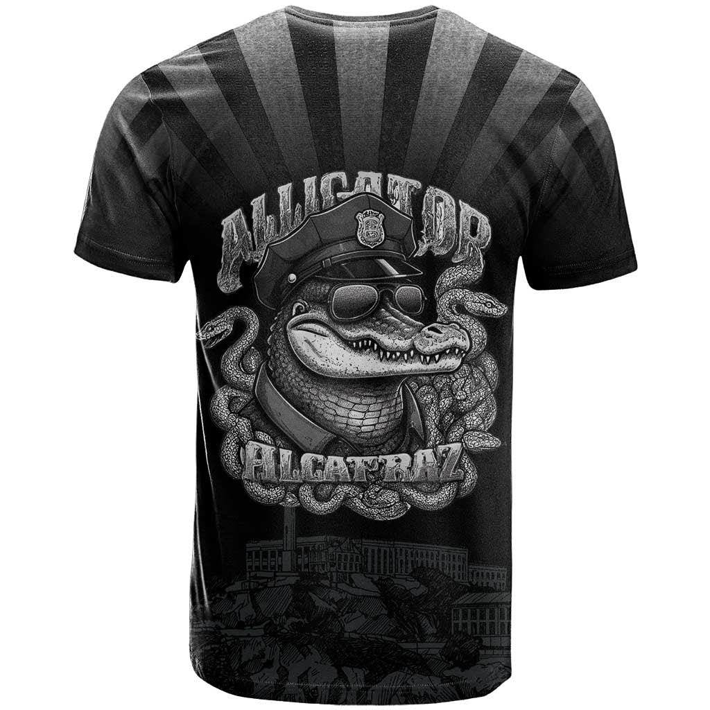 Alligator Alcatraz Police T Shirt Prison Florida Everglades - Wonder Print Shop