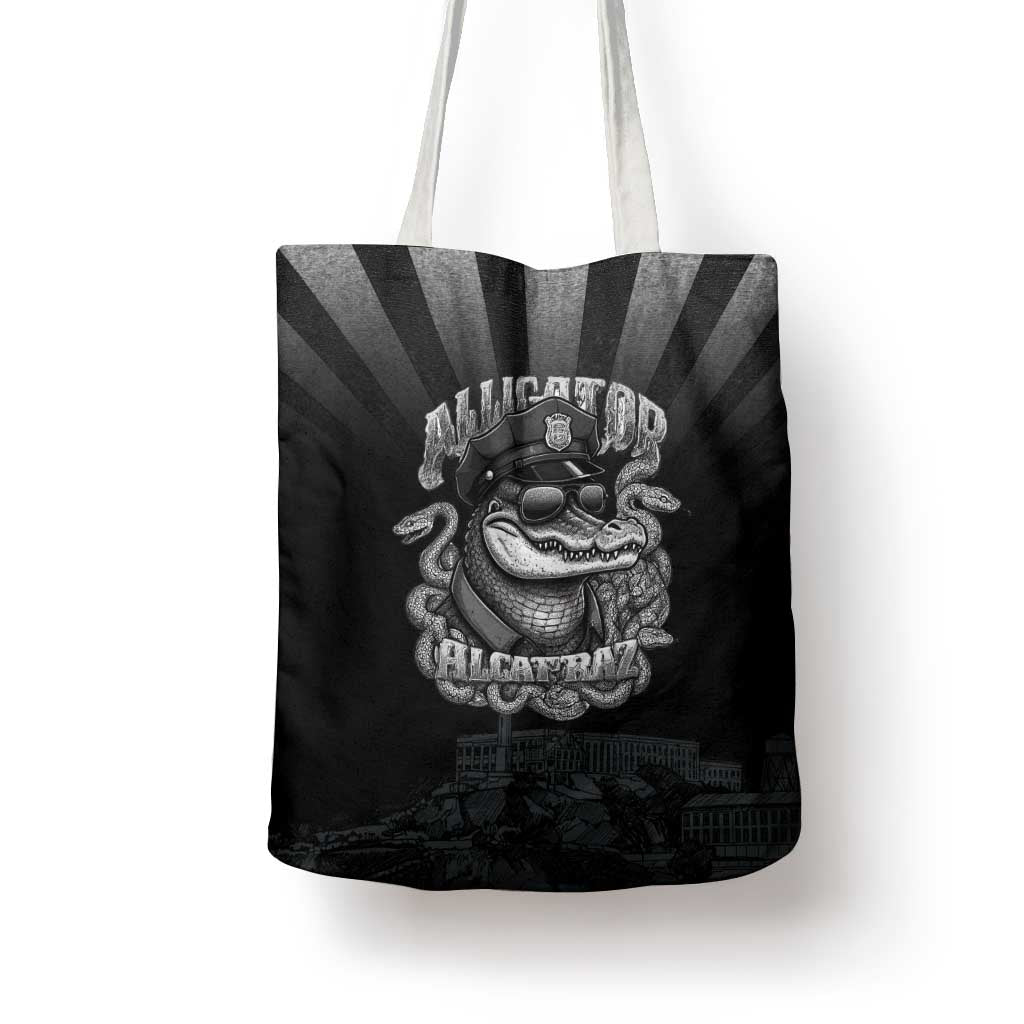 Alligator Alcatraz Police Tote Bag Prison Florida Everglades - Wonder Print Shop
