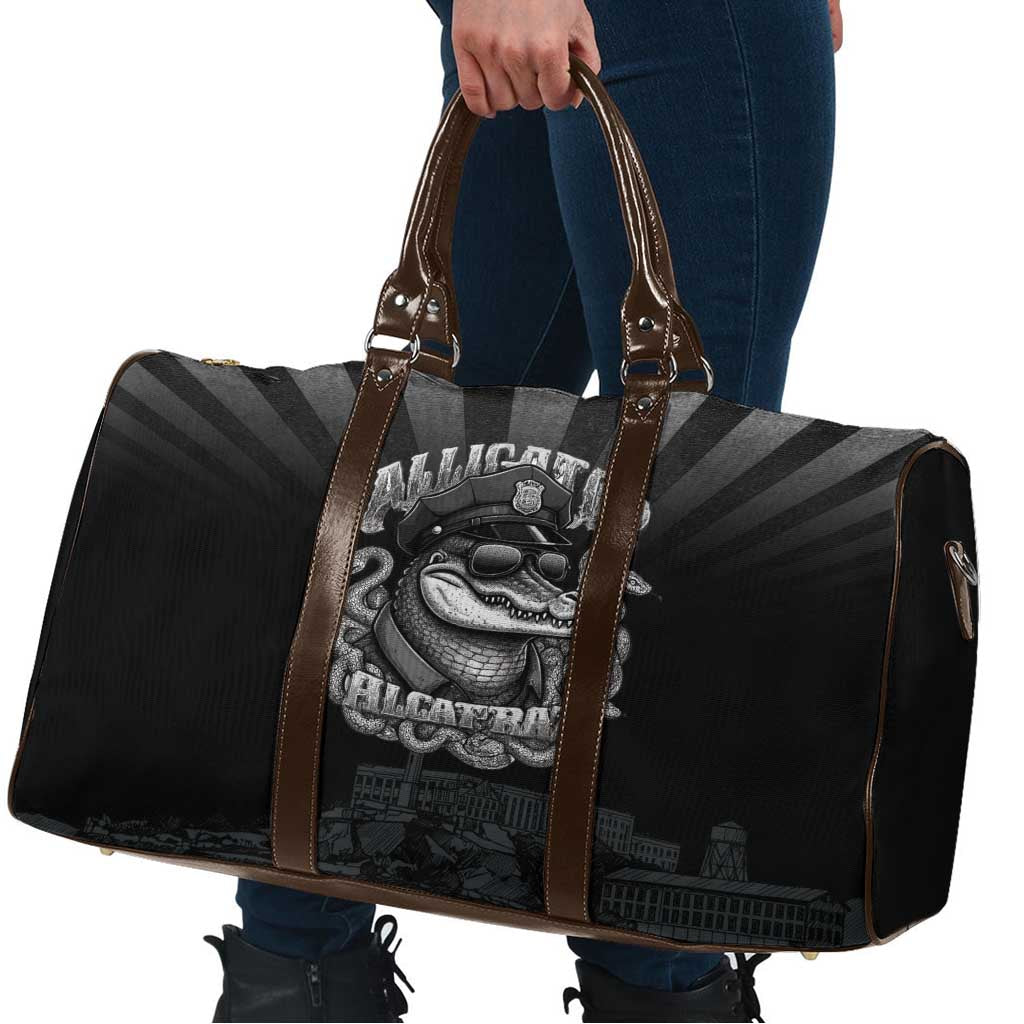 Alligator Alcatraz Police Travel Bag Prison Florida Everglades - Wonder Print Shop