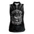 Alligator Alcatraz Police Women Sleeveless Polo Shirt Prison Florida Everglades - Wonder Print Shop