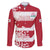 Custom Japan Rugby Family Matching Puletasi and Hawaiian Shirt Brave Cherry Blossoms Flying Petals - Wonder Print Shop
