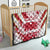 Custom Japan Rugby Quilt Brave Cherry Blossoms Flying Petals - Wonder Print Shop