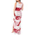 Custom Japan Rugby Tank Maxi Dress Brave Cherry Blossoms Flying Petals - Wonder Print Shop