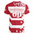 Custom Japan Rugby Women V-Neck T-Shirt Brave Cherry Blossoms Flying Petals - Wonder Print Shop