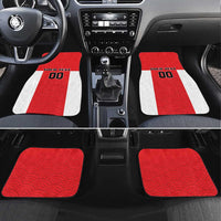 Custom Japan Rugby Car Mats Seamless Japanese Waves Pattern - Wonder Print Shop