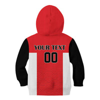 Custom Japan Rugby Kid Hoodie Seamless Japanese Waves Pattern - Wonder Print Shop