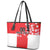 Custom Japan Rugby Leather Tote Bag Seamless Japanese Waves Pattern - Wonder Print Shop